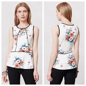 Anthropologie Weston Wear Bloomfall Peplum
